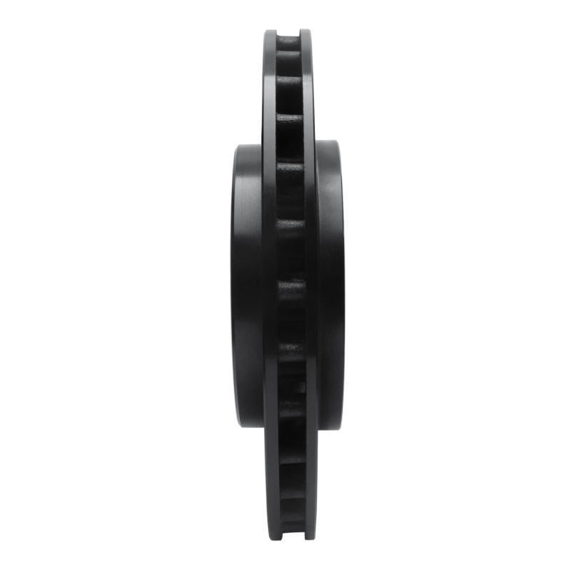 Volvo V70 Brake Rotor (1) - Rear Right - R1 Concepts - Drilled & Slotted - Black - `04-`07